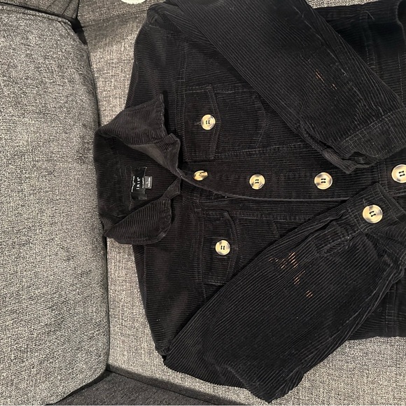 IRIS CORDUROY CROPPED JACKET - Picture 3 of 5